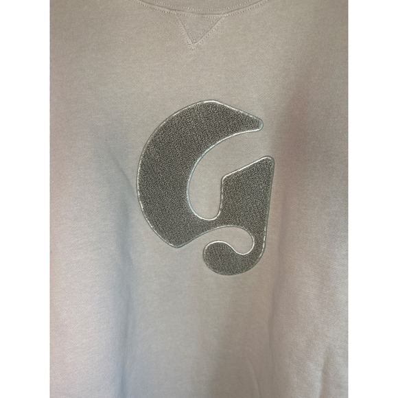 Glossier Boston Oversized Mint Green Sweatshirt XXL - Picture 2 of 7